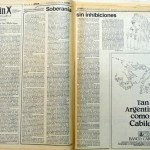 Clarín 3 de abril de 1982